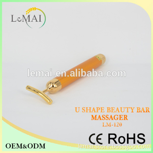 galvanic ion beauty facial massager 24 k gold beauty bar facial massager as seen on tv